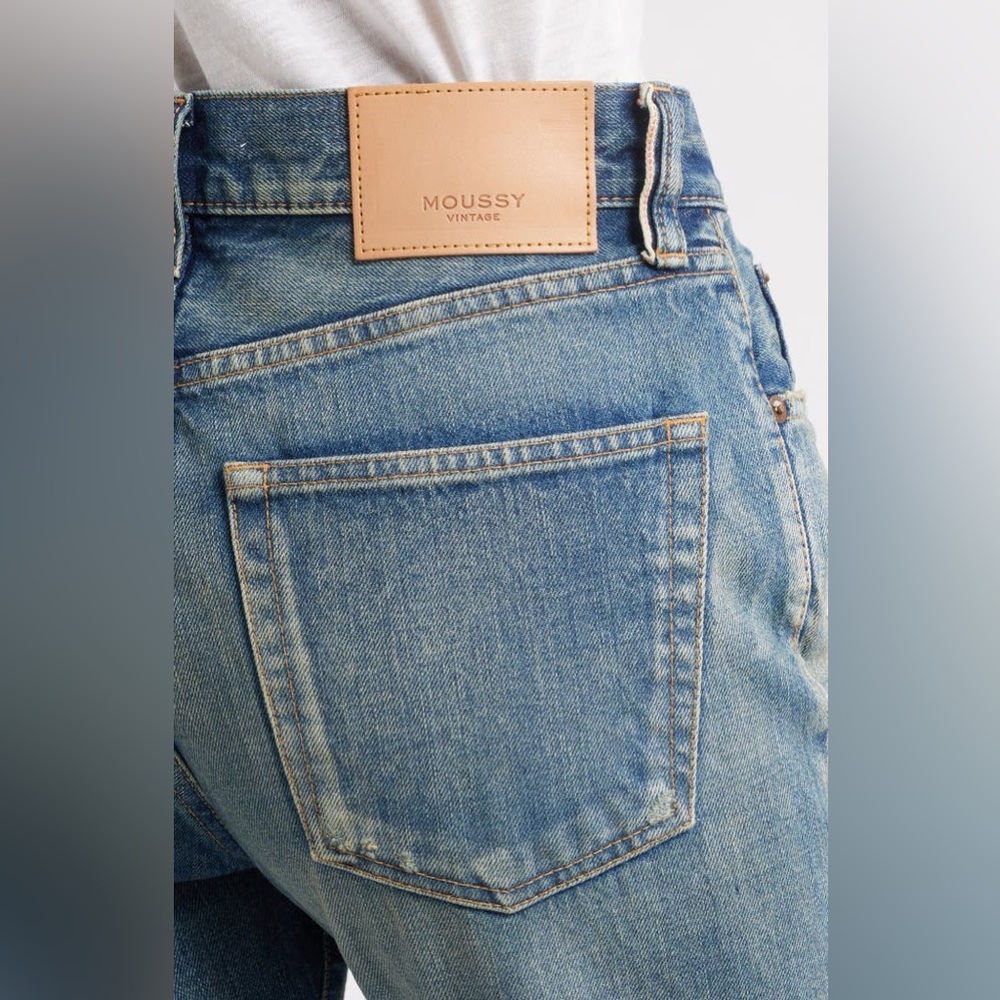 NWOT Moussy Vintage Showell Straight Leg Jeans - Picture 4 of 12